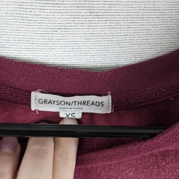 Grayson threads Sweater peace love wine - Picture 4 of 5